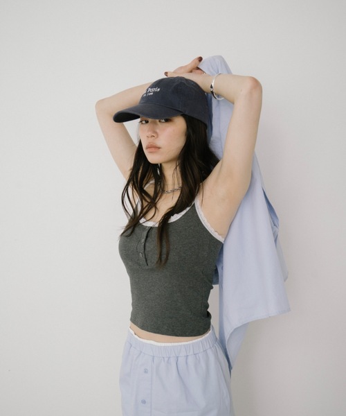 DRWCYS（ドロシーズ）の「カップインレーストリムキャミソール（キャミソール・レディース・ホワイト/その他/グレー・FREE）」の12枚目の写真