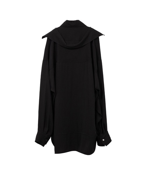 Maison MIHARA YASUHIRO(メゾンミハラヤスヒロ)の「Double Layered Shirt(シャツ/ブラウス・レディース・ピンク/ブラック/アイボリー・36/38)」の20枚目の写真