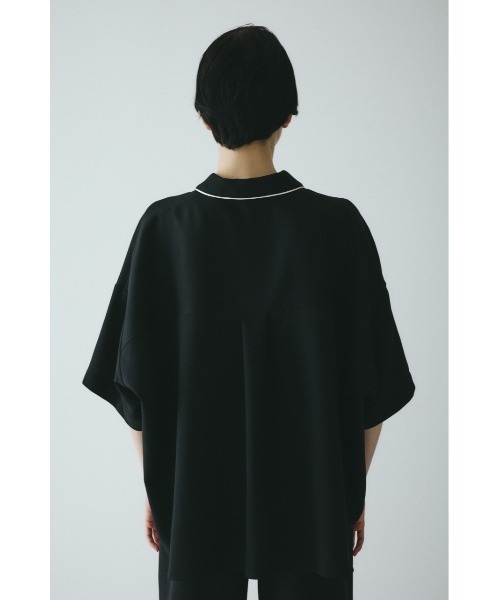 HeRIN.CYE(ヘリンドットサイ)の「Week end shirt ウィークエンドシャツ(シャツ/ブラウス・レディース・ブラック/ベージュ/ブラウン・FREE)」の14枚目の写真