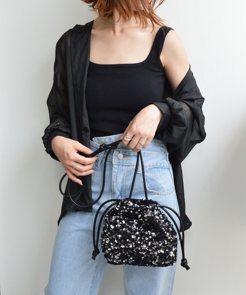 styiro(スタイロ)の「カップ付きリブタンクトップ 夏インナー レイヤード 韓国ファッション カジュアル 美シルエット シーズンレス フェス アウトドア(タンクトップ・レディース・ブラック/ホワイト/グレー・FREE)」の20枚目の写真