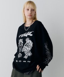 Johann×AIVER 刺繍L/S TEE