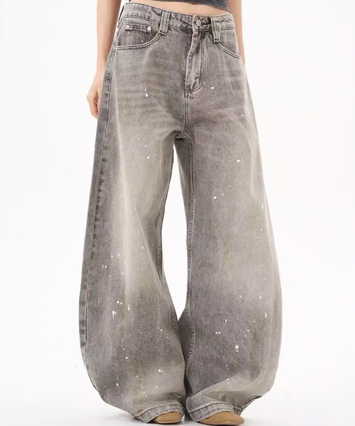 A'GEM/9 × .kom 『ARULE/アルール』ペイントバルーンデニム