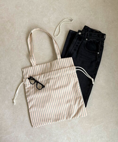 fredy emue（フレディエミュ）の「サッカーアウトポケットトートバッグ（トートバッグ・レディース・ホワイト系その他/ブラック系その他/ピンク系その他/ブラウン系その他/ブルー系その他/オレンジ系その他・FREE）」の15枚目の写真