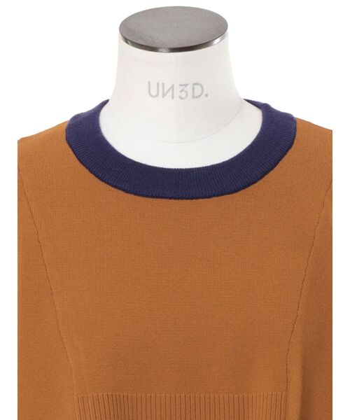 UN3D.(アンスリード)の「2WAY BOLERO MESH TOP / 2WAYボレロメッシュトップ(ニット/セーター・レディース・グレー/ブラック/キャメル・36/38)」の14枚目の写真