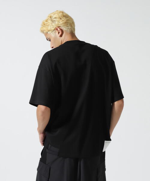 ROYAL FLASH（ロイヤルフラッシュ）の「Maison ULA/メゾン ウラ/切り替えプリントTシャツ（Tシャツ/カットソー・メンズ・ブラック/ホワイト・2/1）」の20枚目の写真