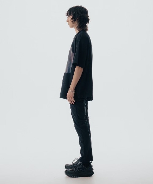 ROYAL FLASH（ロイヤルフラッシュ）の「Maison ULA/メゾン ウラ/切り替えプリントTシャツ（Tシャツ/カットソー・メンズ・ブラック/ホワイト・2/1）」の14枚目の写真