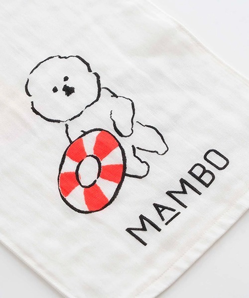 MAMBO（マンボ）の「MAMBO フェイスタオル / ヨット（タオル・レディース・ホワイト・ONE SIZE）」の5枚目の写真