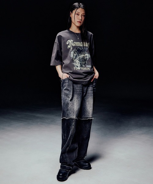 ★送料・関税込★NOMANUAL★E.P T-SHIRT★Tシャツ★ NOMANUAL /ノーマニュアル」NM ENGINE T-SHIRT（Tシャツ