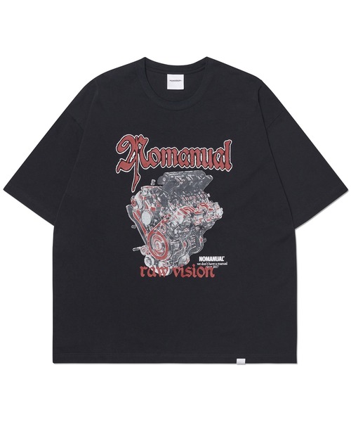 日本未入荷NOMANUALのE.P T-SHIRT 全2色 NOMANUAL(ノーマニュアル) Tシャツ・カットソー(メンズ) - 海外