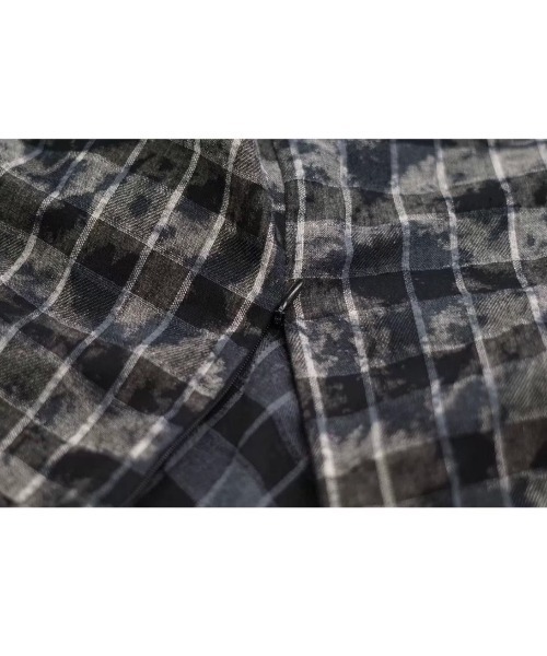 セール】【Cest Nous】Plaid tie-strap camisole dress / 【セヌー