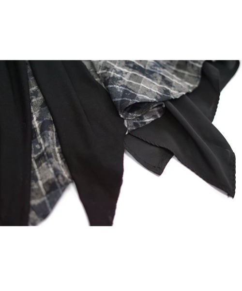 セール】【Cest Nous】Plaid tie-strap camisole dress / 【セヌー