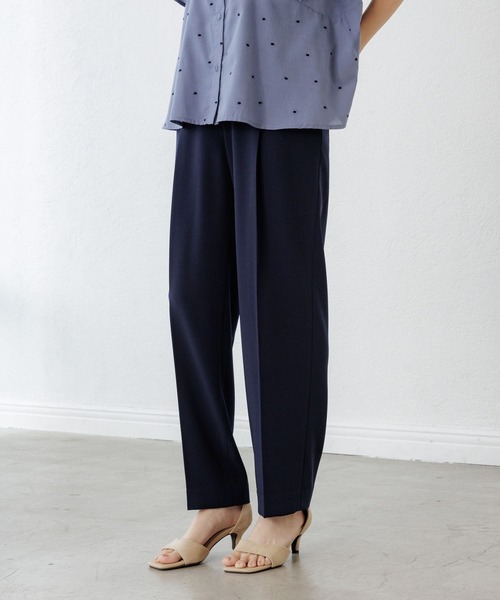 Elura（エルーラ）の「夏ラクゆるテーパードパンツ＜低身長サイズあり＞/572932（その他パンツ・レディース・ネイビー/ブルー系その他5/ブラック/ブラウン系その他2・SMALL/MEDIUM/LARGE/FREE(S)）」の3枚目の写真