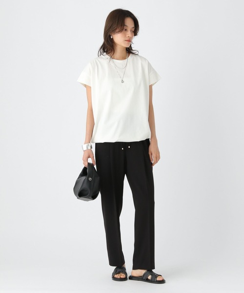 Elura（エルーラ）の「夏ラクゆるテーパードパンツ＜低身長サイズあり＞/572932（その他パンツ・レディース・ネイビー/ブルー系その他5/ブラック/ブラウン系その他2・SMALL/MEDIUM/LARGE/FREE(S)）」の7枚目の写真