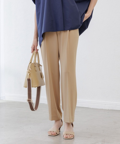 Elura（エルーラ）の「夏ラクゆるテーパードパンツ＜低身長サイズあり＞/572932（その他パンツ・レディース・ネイビー/ブルー系その他5/ブラック/ブラウン系その他2・SMALL/MEDIUM/LARGE/FREE(S)）」の5枚目の写真