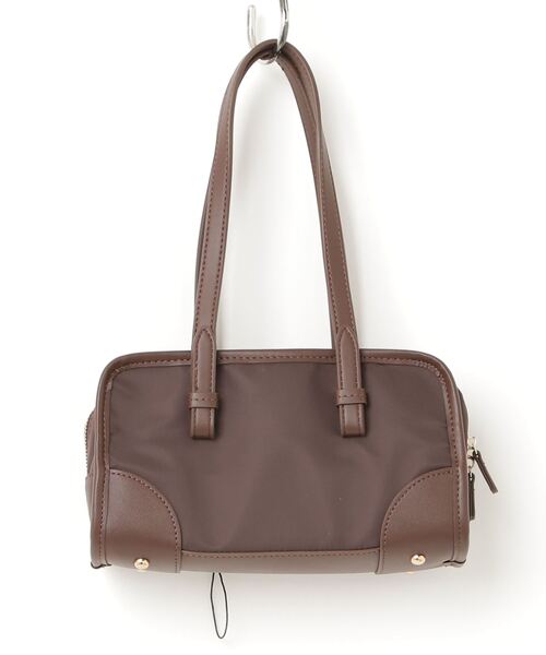 theater products ナイロンツイルスクエアハンドバッグ L ナイロン