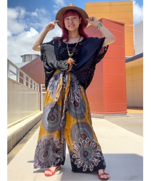チャイハネ(チャイハネ)の「【チャイハネ】クロッシェビッグシルエットトップス(その他トップス・レディース・ベージュ/ホワイト/ブラック・FREE)」の6枚目の写真