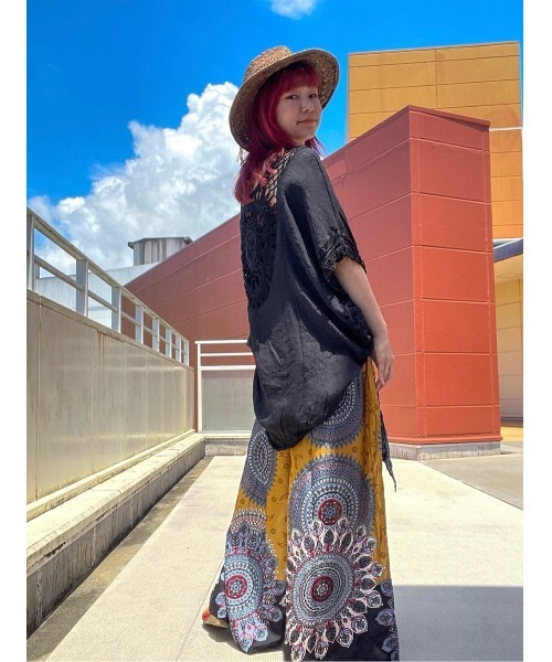 チャイハネ(チャイハネ)の「【チャイハネ】クロッシェビッグシルエットトップス(その他トップス・レディース・ベージュ/ホワイト/ブラック・FREE)」の7枚目の写真