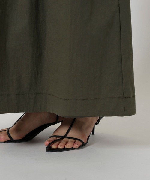 BABYLONE（バビロン）の「バイカラーマキシワンピース（ワンピース・レディース・チャコール/ブラック・フリー）」の12枚目の写真