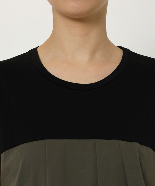 BABYLONE（バビロン）の「バイカラーマキシワンピース（ワンピース・レディース・チャコール/ブラック・フリー）」の18枚目の写真