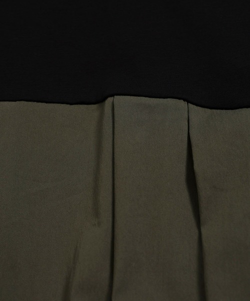 BABYLONE（バビロン）の「バイカラーマキシワンピース（ワンピース・レディース・チャコール/ブラック・フリー）」の21枚目の写真