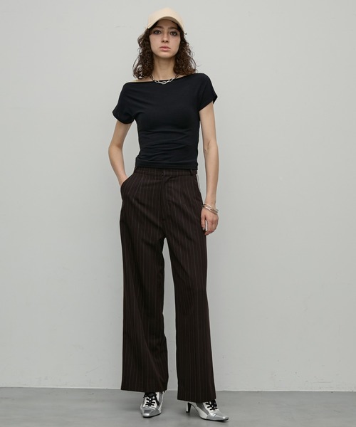 uyu.（ウユ）の「バックリボンキャップ【uyu./ウユ】（キャップ・レディース・アイボリー/ブラック・FREE）」の11枚目の写真