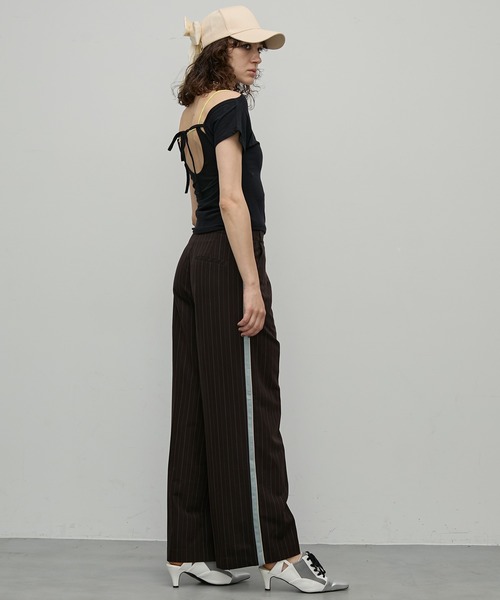 uyu.（ウユ）の「バックリボンキャップ【uyu./ウユ】（キャップ・レディース・アイボリー/ブラック・FREE）」の15枚目の写真