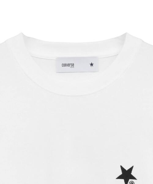 CONVERSE TOKYO(コンバーストウキョウ)の「MAKE YOUR MARK BACK PRINT TEE(Tシャツ/カットソー・レディース・ホワイト/グリーン/ブラック・FREE)」の5枚目の写真