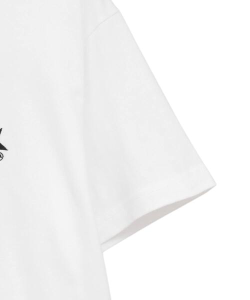 CONVERSE TOKYO(コンバーストウキョウ)の「MAKE YOUR MARK BACK PRINT TEE(Tシャツ/カットソー・レディース・ホワイト/グリーン/ブラック・FREE)」の6枚目の写真