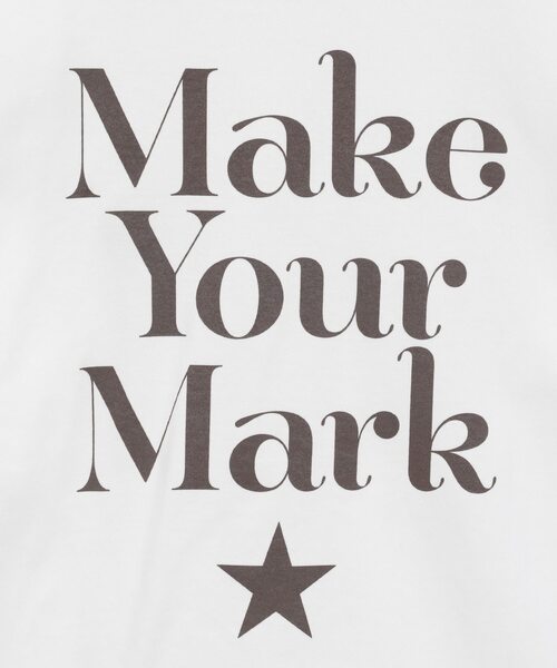 CONVERSE TOKYO(コンバーストウキョウ)の「MAKE YOUR MARK BACK PRINT TEE(Tシャツ/カットソー・レディース・ホワイト/グリーン/ブラック・FREE)」の9枚目の写真