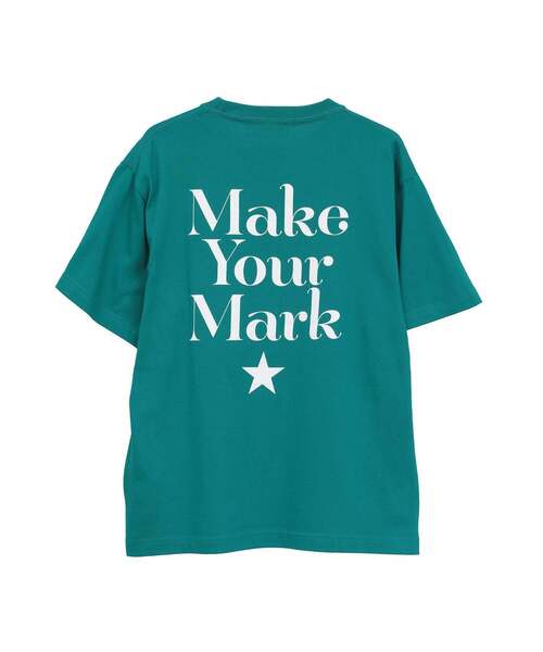 CONVERSE TOKYO(コンバーストウキョウ)の「MAKE YOUR MARK BACK PRINT TEE(Tシャツ/カットソー・レディース・ホワイト/グリーン/ブラック・FREE)」の11枚目の写真