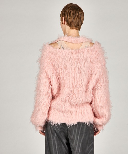 シャギーニットカーディガン / Shaggy Knit Cardigan（カーディガン