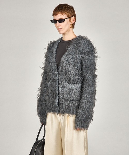 シャギーニットカーディガン / Shaggy Knit Cardigan（カーディガン