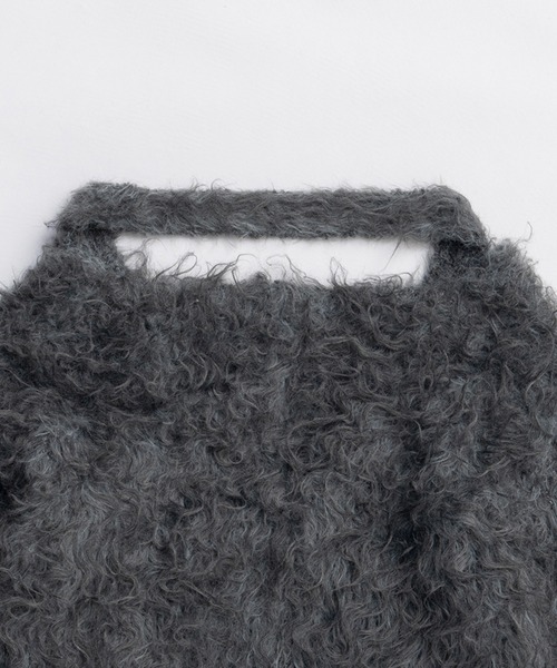 シャギーニットカーディガン / Shaggy Knit Cardigan（カーディガン