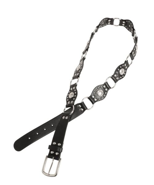 jouetie(ジュエティ)の「ヴィンテージウエスタンベルト(ベルト・レディース・ブラック・FREE)」の6枚目の写真