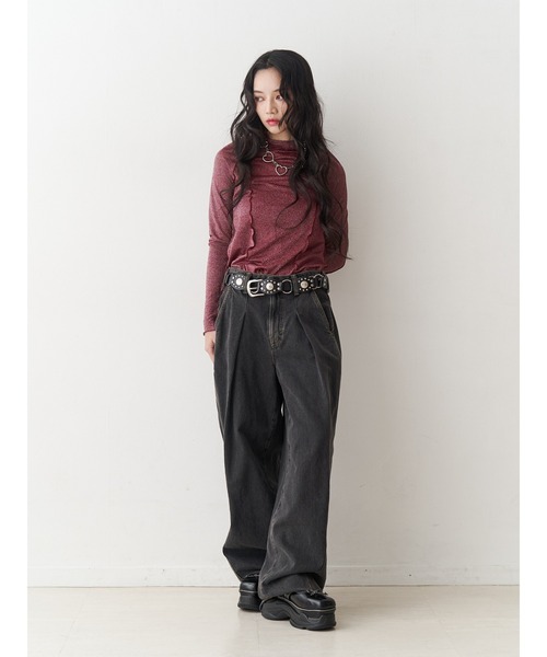 jouetie(ジュエティ)の「ヴィンテージウエスタンベルト(ベルト・レディース・ブラック・FREE)」の11枚目の写真