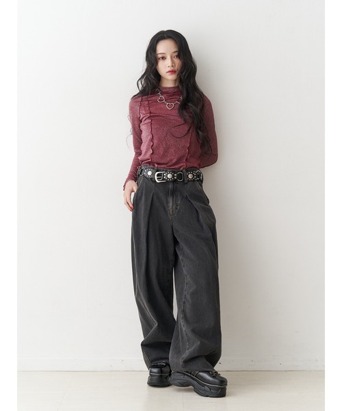 jouetie(ジュエティ)の「ヴィンテージウエスタンベルト(ベルト・レディース・ブラック・FREE)」の12枚目の写真