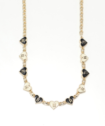 BASICKS / ベイシックス MULTIPLE LOGO NECKLACE