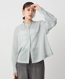 Private Label プライベートレーベル　ブラウス　シャツ　水色　M Private Label プライベートレーベル ブラウス シャツ 水色 M