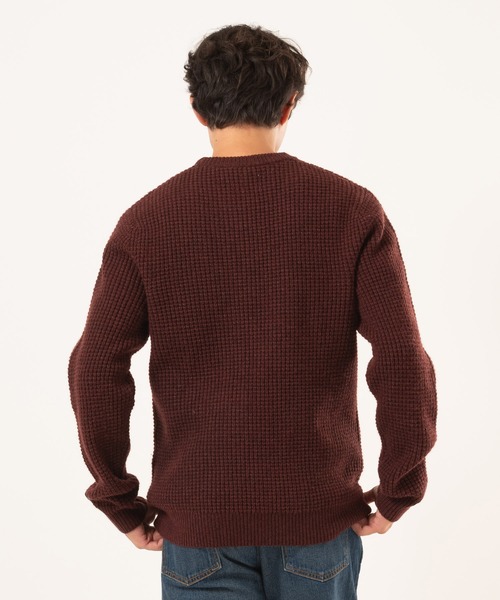 Levi's（リーバイス）の「Levi's/リーバイス プレシディオ クルースウェット ブラウン（ニット/セーター・メンズ・ブラウン・S/M/L/XL）」の3枚目の写真