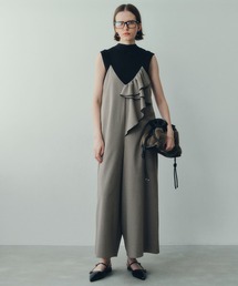 YECCA VECCA（イェッカヴェッカ）の「ラッフルキャミオールインワン（つなぎ/オールインワン）」