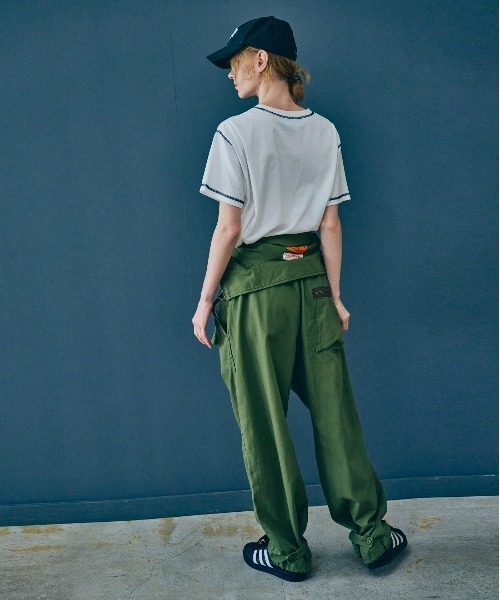 セール】O0742 ミリタリーオールインワン（つなぎ/オールインワン