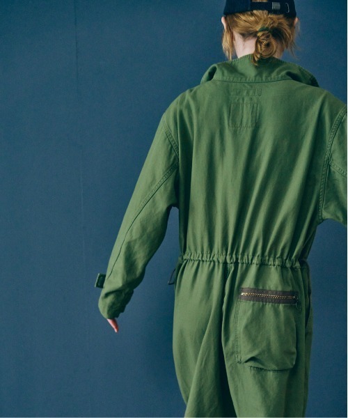 セール】O0742 ミリタリーオールインワン（つなぎ/オールインワン