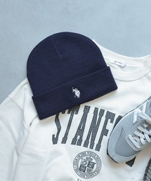 ap retro（アプレトロ）の「ap retro別注【U.S.POLO ASSN./ユーエスポロアッスン】　ワンポイント刺繍ビーニー（ニットキャップ/ビーニー）」