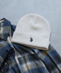 ap retro（アプレトロ）の「ap retro別注【U.S.POLO ASSN./ユーエスポロアッスン】　ワンポイント刺繍ビーニー（ニットキャップ/ビーニー）」