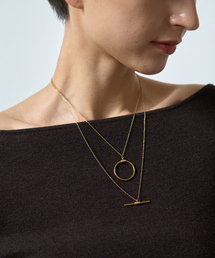 Rouge vif（ルージュヴィフ）の「【PETIT MOMENTS/プティ・モーメント】2連レイヤードネックレス Devin Necklace（ネックレス）」