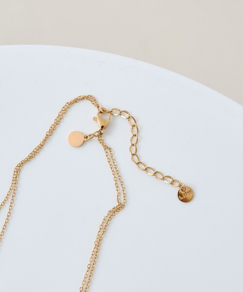 Rouge vif(ルージュヴィフ)の「【追加】【PETIT MOMENTS/プティ・モーメント】2連レイヤードネックレス Devin Necklace(ネックレス・レディース・ゴールド・フリー)」の22枚目の写真