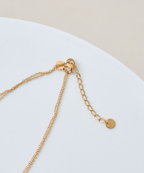 Rouge vif(ルージュヴィフ)の「【追加】【PETIT MOMENTS/プティ・モーメント】2連レイヤードネックレス Devin Necklace(ネックレス・レディース・ゴールド・フリー)」の9枚目の写真