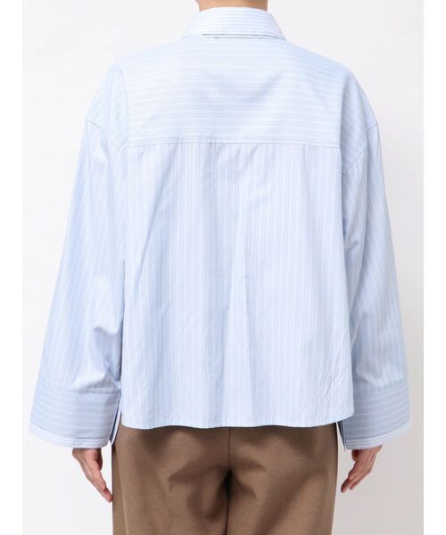 POLO BCS(ポロ ビーシーエス)の「【POLO BCSコラボ】レイヤードカラーカフスシャツ(シャツ/ブラウス・レディース・イエロー/ホワイト/ブルー・FREE)」の18枚目の写真