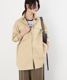 Healthy denim | 【Healthy DENIM】デニムビッグシャツ-Almond(シャツ/ブラウス)