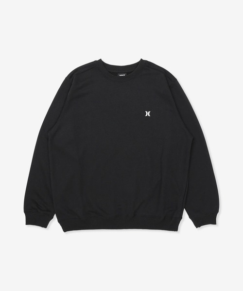 Hurley (ハーレー)の「Hurley/ハーレー トレーナー スウェット クルーネック バックプリント 裏毛 SWEAT BORN FROM WATER CREW MCFL252014(スウェット・メンズ・ブラック/ブラウン・L/M)」の4枚目の写真